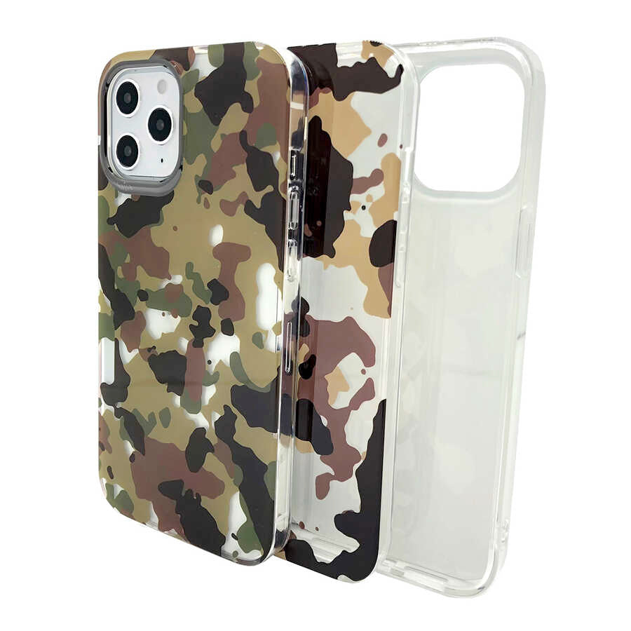 iPhone 12 Pro Max Kılıf Kajsa Camo Kılıf