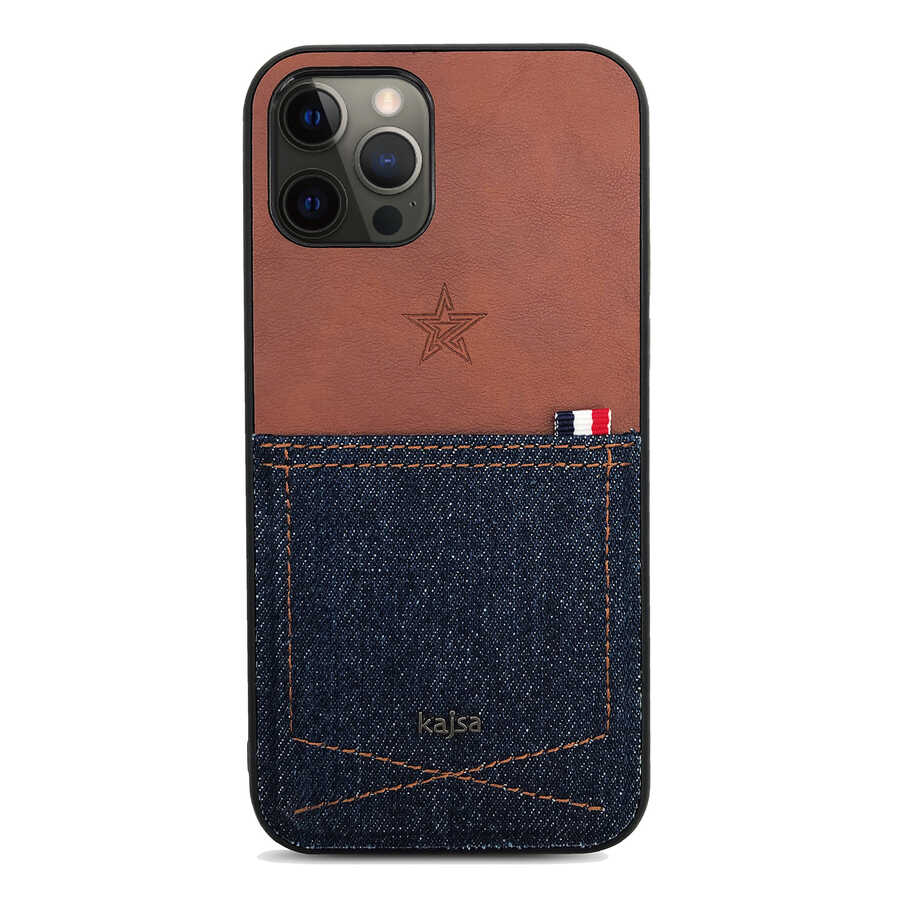 iPhone 12 Pro Max Kılıf Kajsa Denim Kılıf