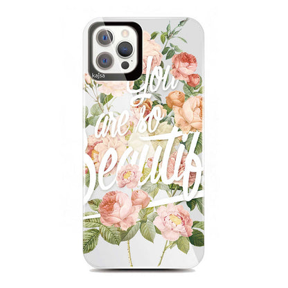 iPhone 12 Pro Max Kılıf Kajsa Floral Kılıf