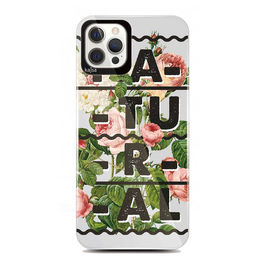 iPhone 12 Pro Max Kılıf Kajsa Floral Kılıf
