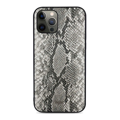 iPhone 12 Pro Max Kılıf Kajsa Glamorous Serisi Snake Pattern Kılıf