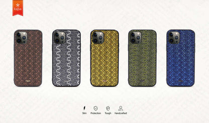 iPhone 12 Pro Max Kılıf Kajsa Glamorous Serisi Waterfall Pattern Kılıf