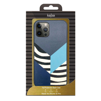 iPhone 12 Pro Max Kılıf Kajsa Glamorous Serisi Zebra Combo Kılıf