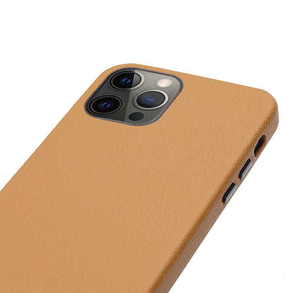 iPhone 12 Pro Max Kılıf Kajsa Litchi Kılıf