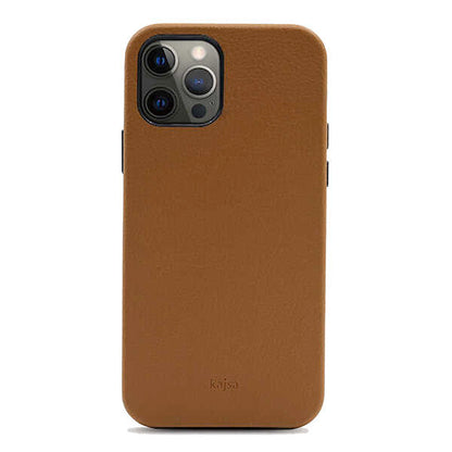 iPhone 12 Pro Max Kılıf Kajsa Litchi Kılıf