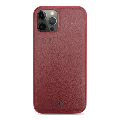 iPhone 12 Pro Max Kılıf Kajsa Luxe Collection Hakiki Deri Kılıf