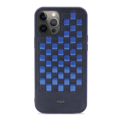 iPhone 12 Pro Max Kılıf Kajsa Preppie Serisi Spotlight Woven Kılıf