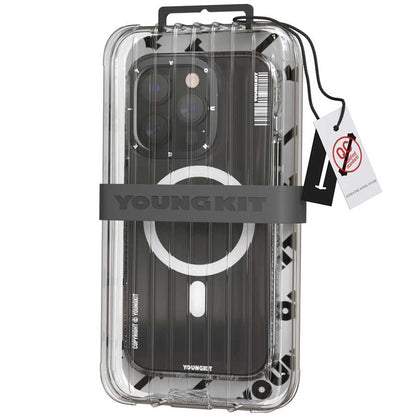 iPhone 12 Pro Max Kılıf M-safe Şarj Özellikli YoungKit Exquisite Serisi Kılıf