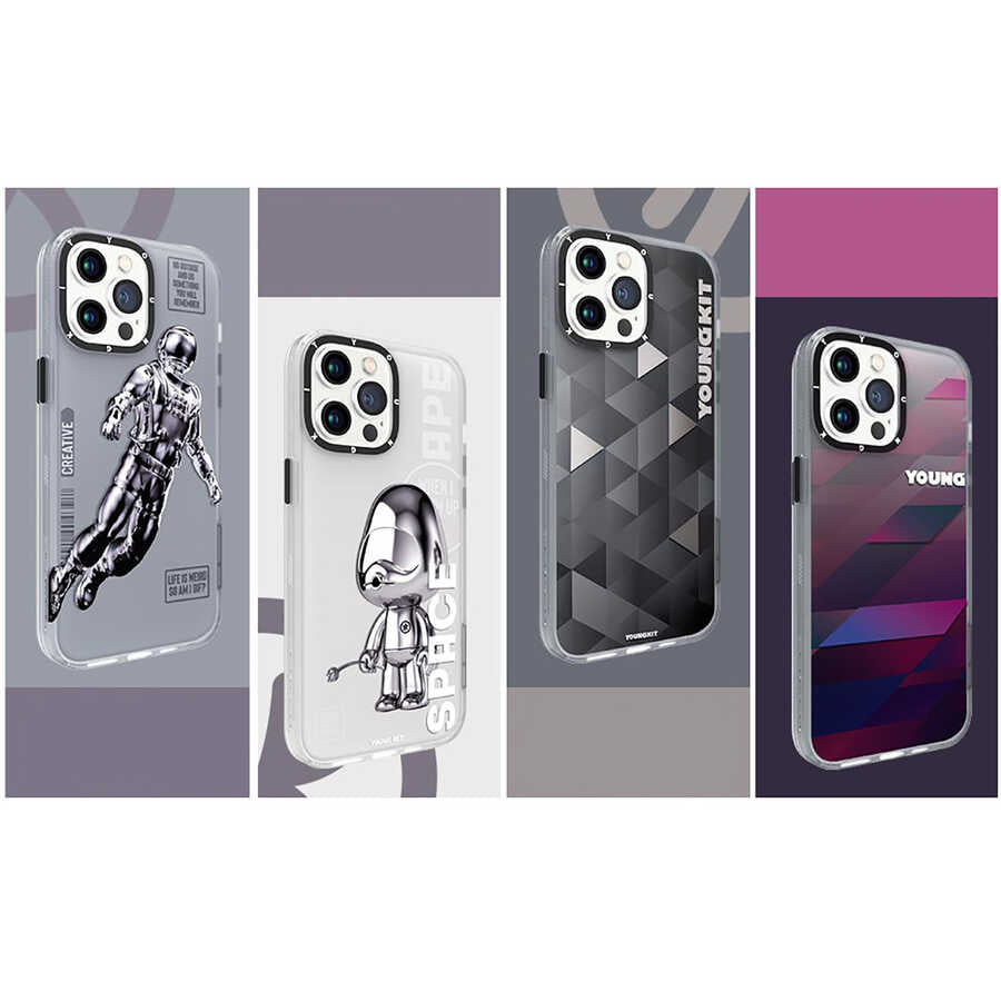 iPhone 12 Pro Max Kılıf YoungKit Klasik Serisi Kılıf