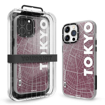 iPhone 12 Pro Max Kılıf YoungKit World Trip Serisi Kılıf