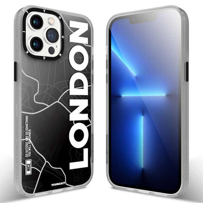 iPhone 12 Pro Max Kılıf YoungKit World Trip Serisi Kılıf