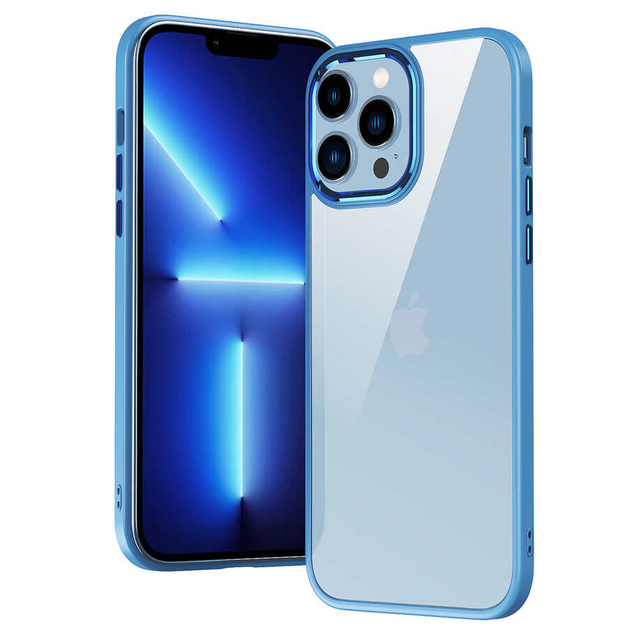 iPhone 12 Pro Max Kılıf Zore Krom Kılıf