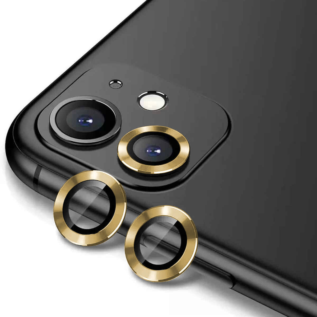 iPhone 12 Zore CL-12 Premium Safir Parmak İzi Bırakmayan Anti-Reflective Kamera Lens Koruyucu