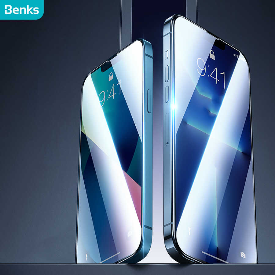 iPhone 13 Benks Mat Ekran Koruyucu Parmak İzi Bırakmayan Oyunculara Özel Ekran Filmi