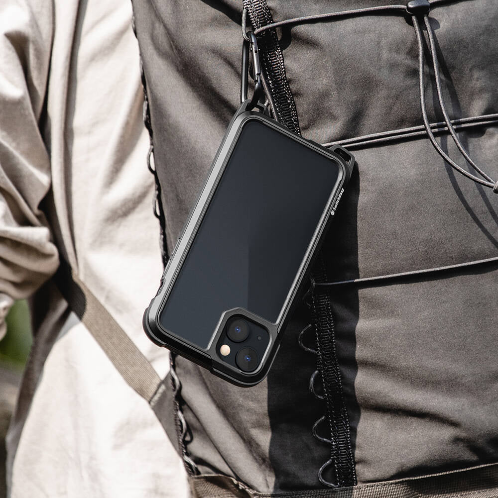 iPhone 13 Kılıf Boyun Askılı Kompozit Tasarımlı Şok Önleyicili Lisanslı Switcheasy Odyssey Kılıf