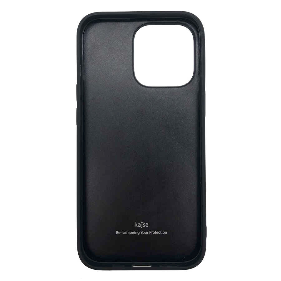iPhone 13 Kılıf Kajsa Carbon Fiber Collection Arka Kılıf