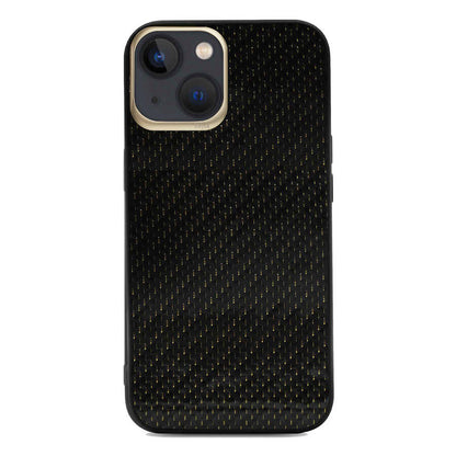 iPhone 13 Kılıf Kajsa Carbon Fiber Collection Arka Kılıf