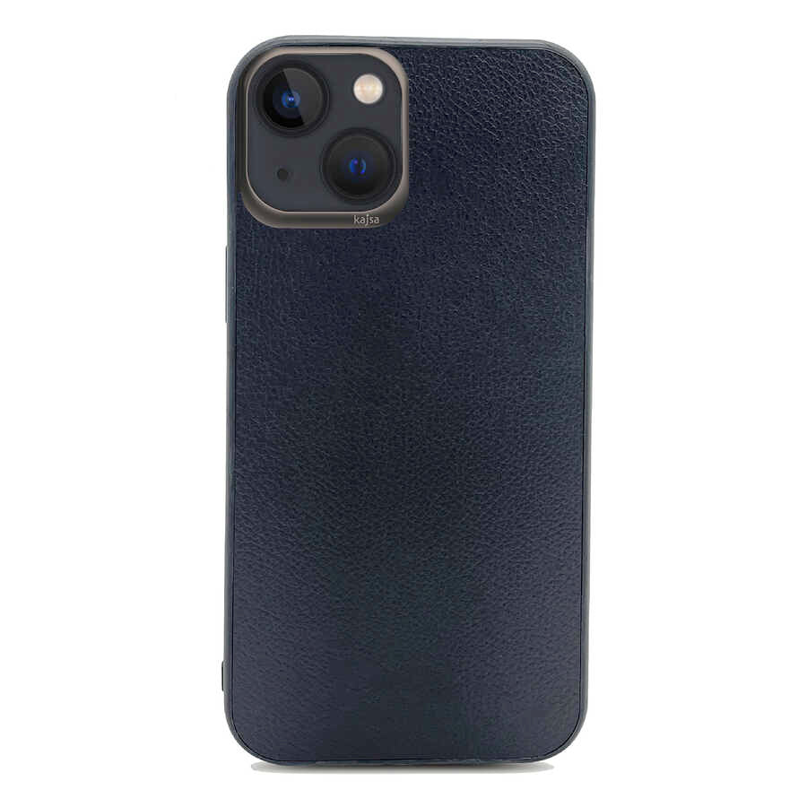 iPhone 13 Kılıf Kajsa Luxe Collection Hakiki Deri Kılıf