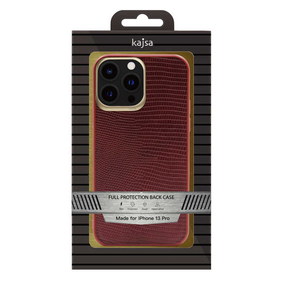 iPhone 13 Kılıf Kajsa Preppie Collection Pu Deri Kılıf