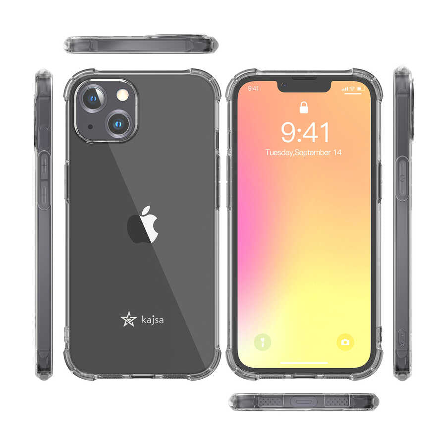iPhone 13 Kılıf Kajsa Transparent Kılıf