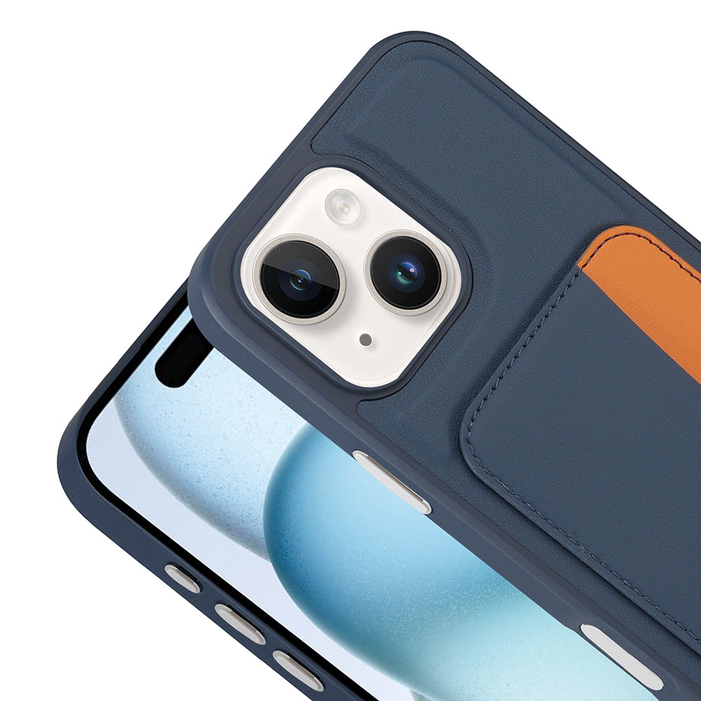 iPhone 13 Kılıf Kartlıklı Zore X-Kart Silikon Kılıf