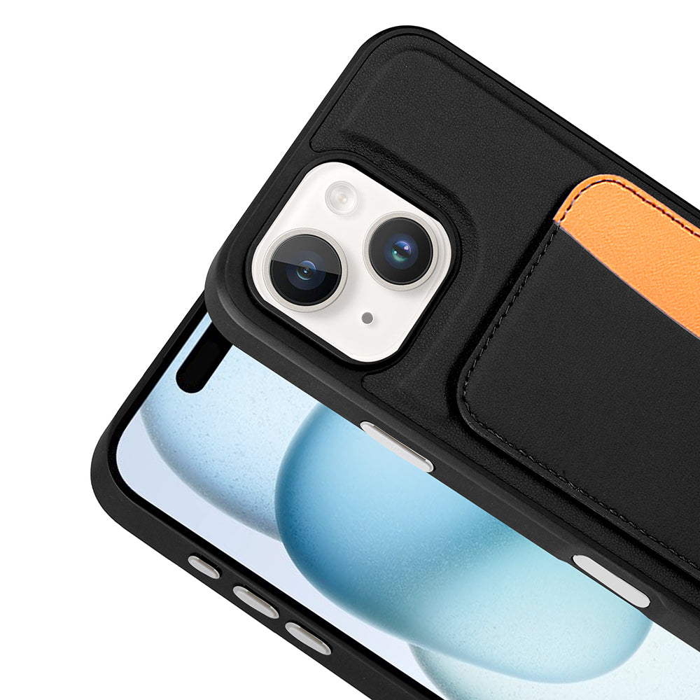 iPhone 13 Kılıf Kartlıklı Zore X-Kart Silikon Kılıf