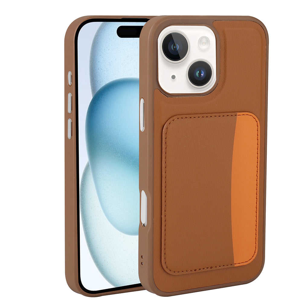 iPhone 13 Kılıf Kartlıklı Zore X-Kart Silikon Kılıf