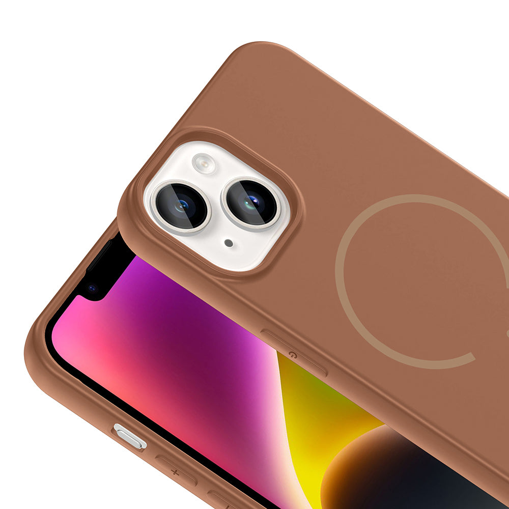 iPhone 13 Kılıf M-safe Şarj Özellikli Zore Meta Kılıf