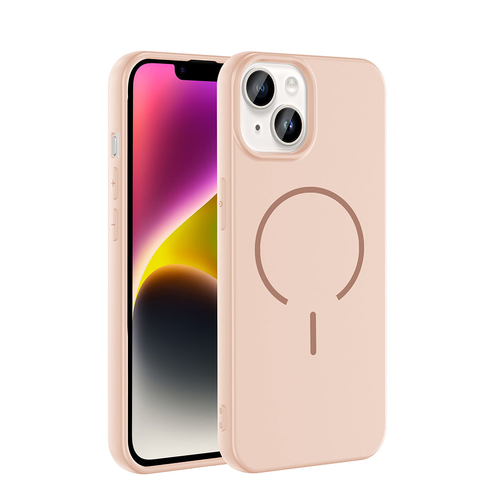 iPhone 13 Kılıf M-safe Şarj Özellikli Zore Meta Kılıf