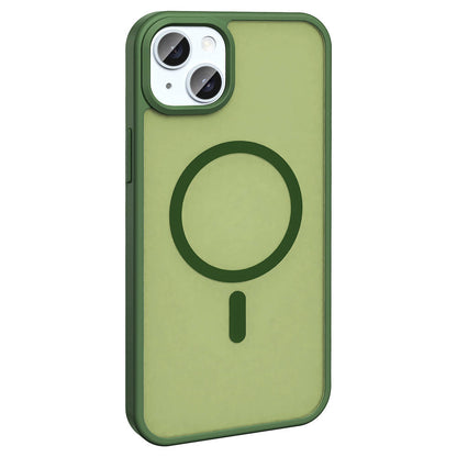 iPhone 13 Kılıf M-safe Şarj Özellikli Mat Arka Yüzey Zore Sio Kılıf