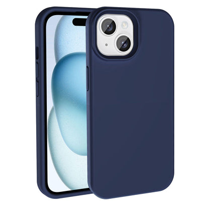 iPhone 13 Kılıf M-safe Şarj Özellikli Sıvı Teknolojili Silinebilir Sert Zore Kivi Kılıf