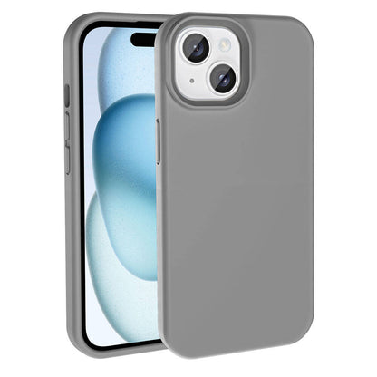 iPhone 13 Kılıf M-safe Şarj Özellikli Sıvı Teknolojili Silinebilir Sert Zore Kivi Kılıf