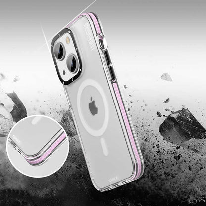 iPhone 13 Kılıf M-safe Şarj Özellikli Youngkit Jane Sand Serisi Kılıf