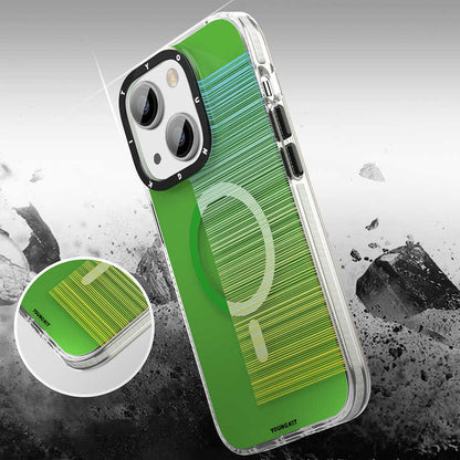 iPhone 13 Kılıf M-safe Şarj Özellikli Youngkit Pure Serisi Kılıf