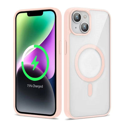 iPhone 13 Kılıf M-safe Wireless Şarj Özellikli Silikon Zore Ege Kılıf