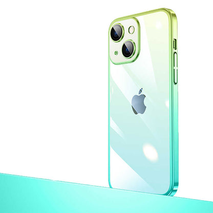iPhone 13 Kılıf Parlak Renk Geçişli Kamera Korumalı Zore Senkron Kılıf