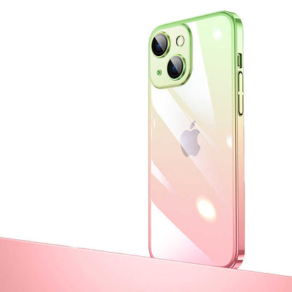 iPhone 13 Kılıf Parlak Renk Geçişli Kamera Korumalı Zore Senkron Kılıf