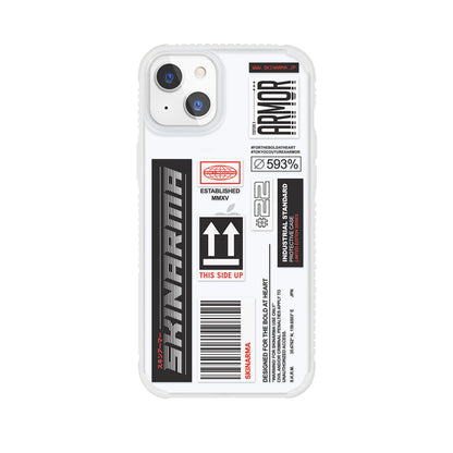 iPhone 13 Kılıf Skinarma Şeffaf Desenli Airbag Tasarımlı Taito Kılıf