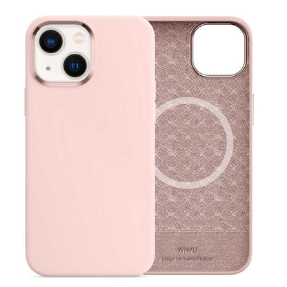 iPhone 13 Kılıf Wiwu M-safe Magnetic Silikon Kılıf
