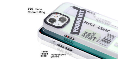 iPhone 13 Kılıf YoungKit Fashion Culture Time Serisi Kılıf