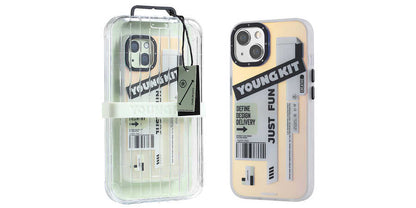 iPhone 13 Kılıf YoungKit Fashion Culture Time Serisi Kılıf