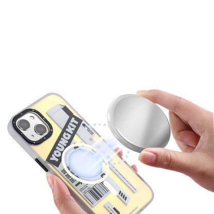 iPhone 13 Kılıf YoungKit Fashion Culture Time Serisi Kılıf