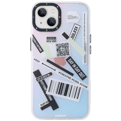 iPhone 13 Kılıf YoungKit Fashion Culture Time Serisi Kılıf