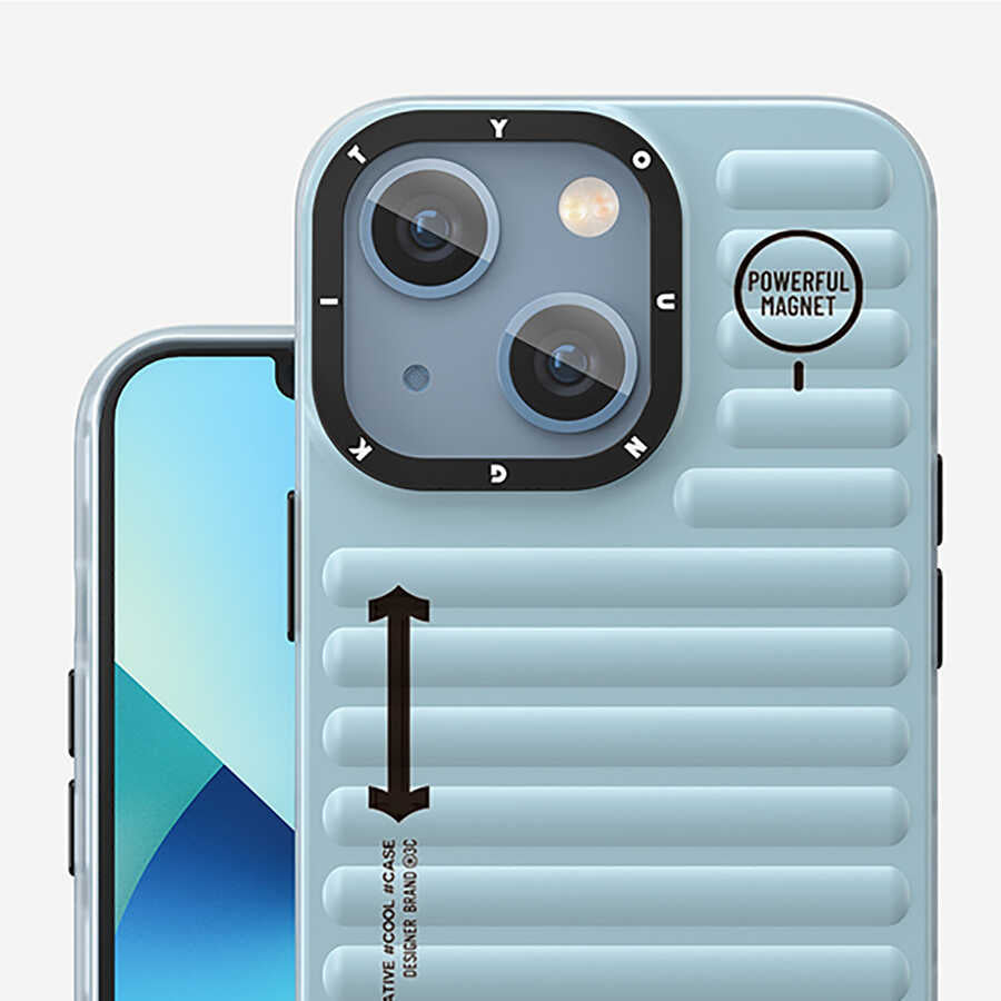 iPhone 13 Kılıf YoungKit Plain Coloured Serisi Kılıf