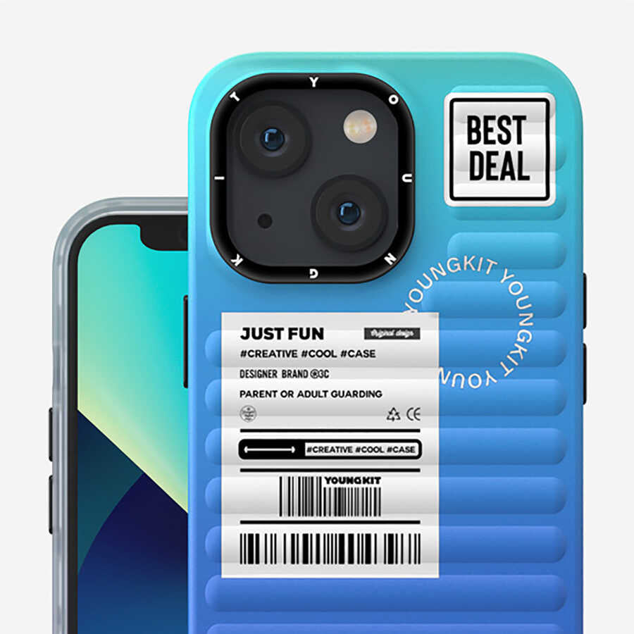 iPhone 13 Kılıf YoungKit The Secret Color Serisi Kılıf