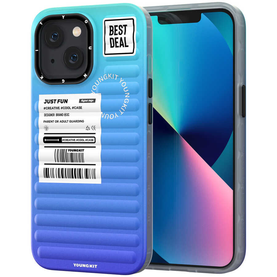 iPhone 13 Kılıf YoungKit The Secret Color Serisi Kılıf