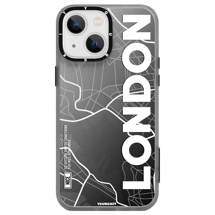 iPhone 13 Kılıf YoungKit World Trip Serisi Kılıf