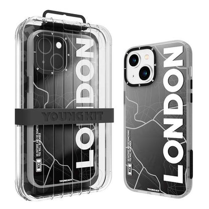 iPhone 13 Kılıf YoungKit World Trip Serisi Kılıf