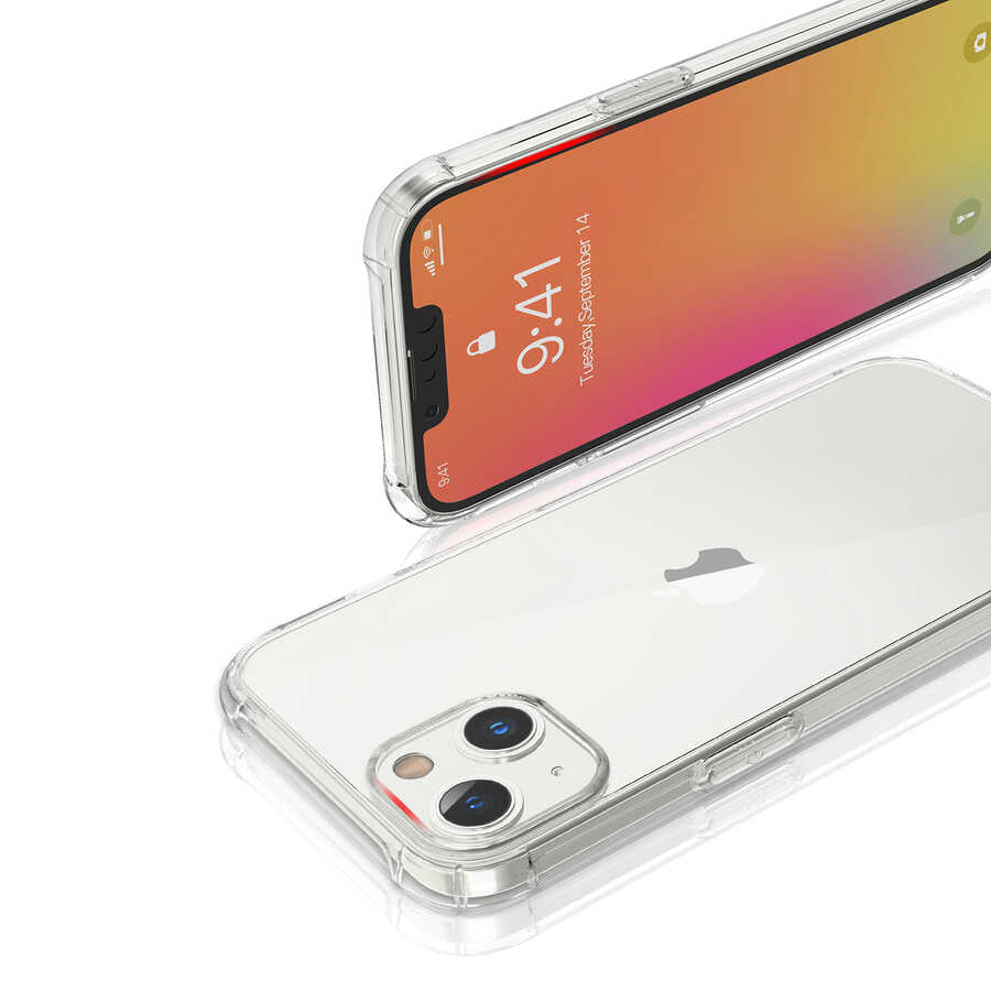 iPhone 13 Mini Kılıf Kajsa Transparent Kılıf