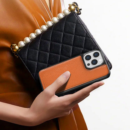iPhone 13 Mini Kılıf Wiwu Genuine Leather Plastic Calfskin Orjinal Deri Kılıf